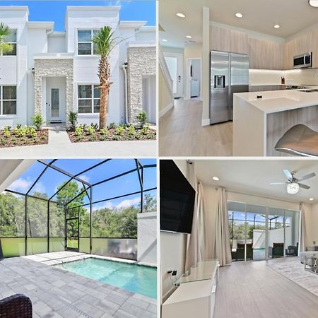 New 2022 Spacious&Tranquil Townhouse Near Disney - 4Br - 3Fb Orlando Kültér fotó