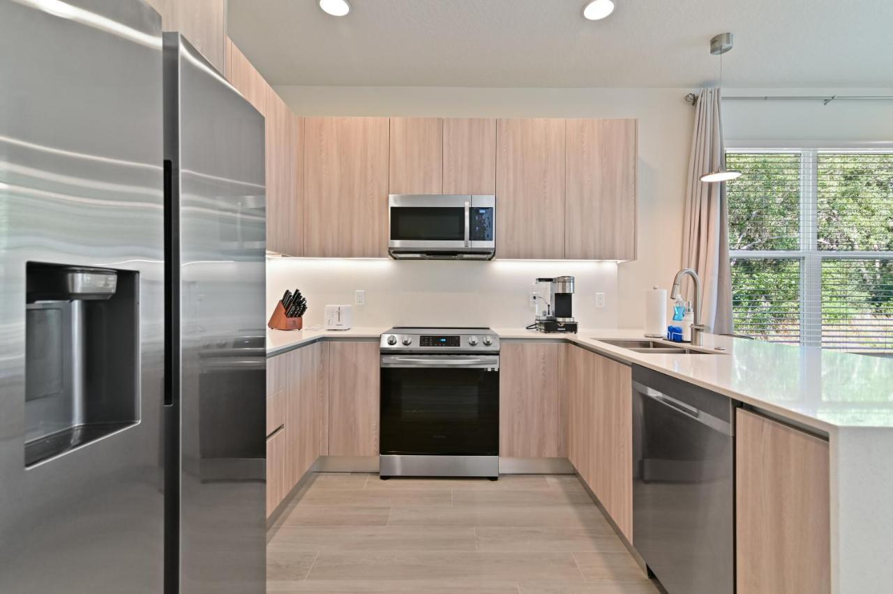 New 2022 Spacious&Tranquil Townhouse Near Disney - 4Br - 3Fb Orlando Kültér fotó