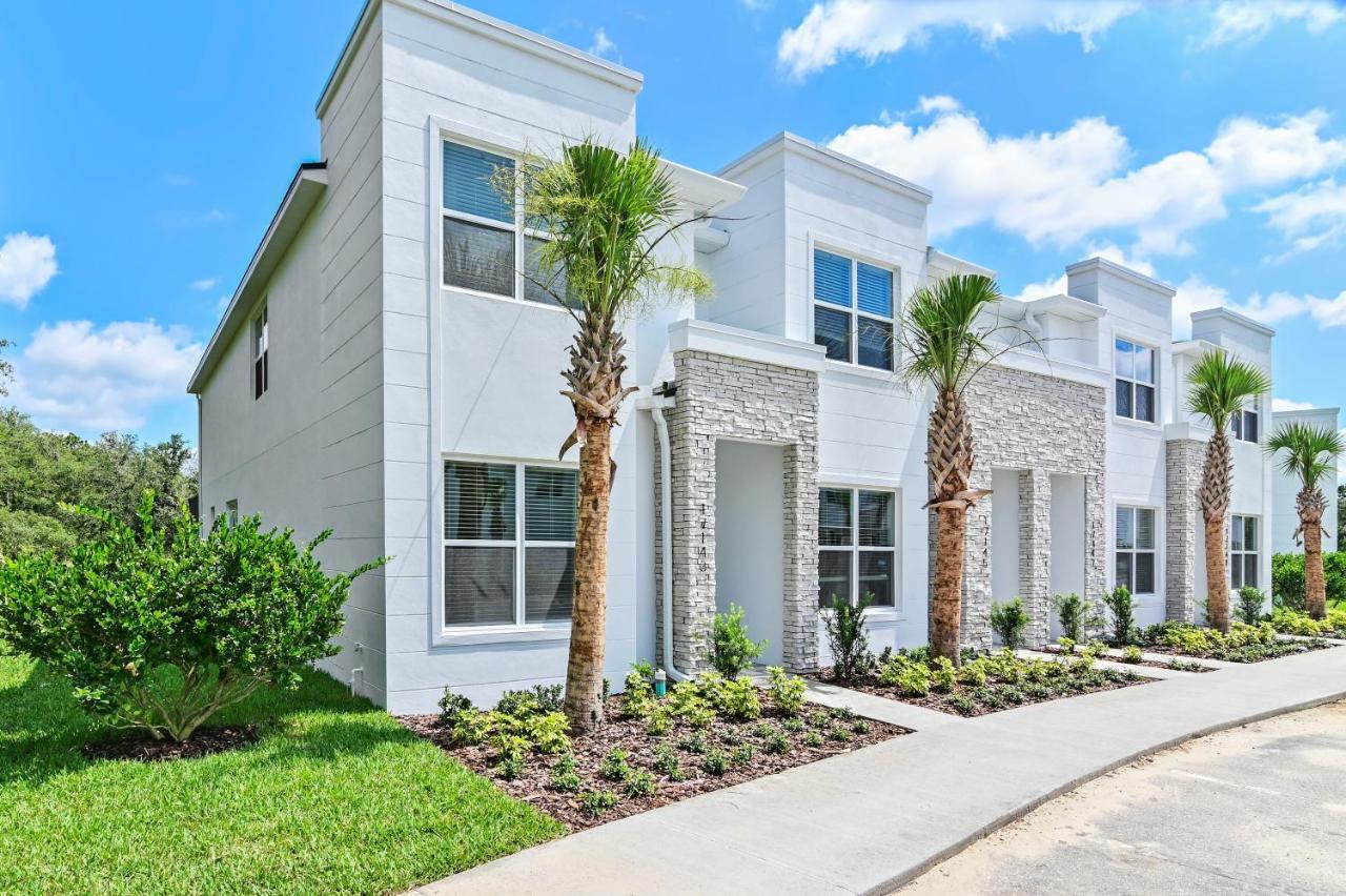New 2022 Spacious&Tranquil Townhouse Near Disney - 4Br - 3Fb Orlando Kültér fotó