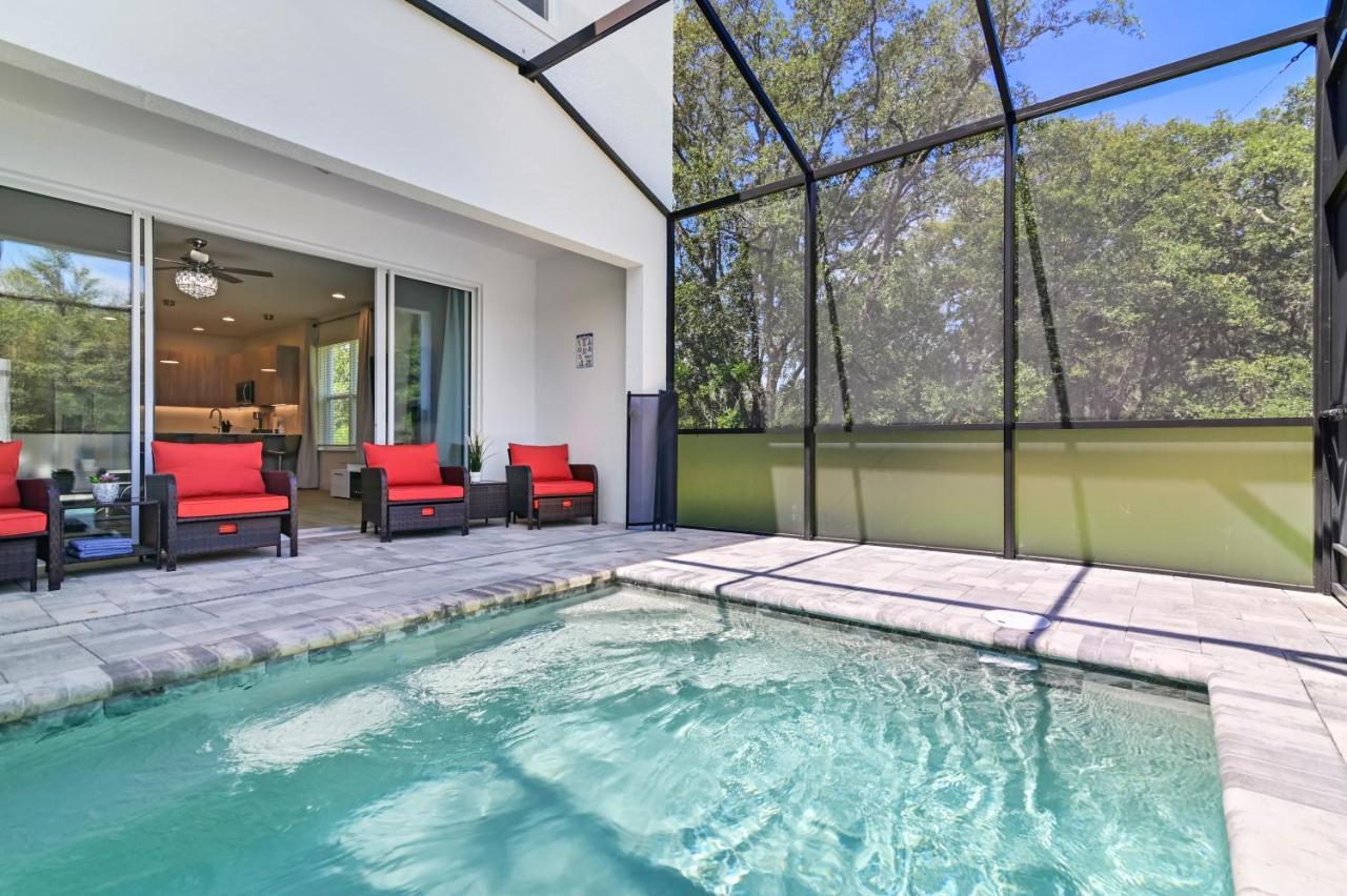 New 2022 Spacious&Tranquil Townhouse Near Disney - 4Br - 3Fb Orlando Kültér fotó